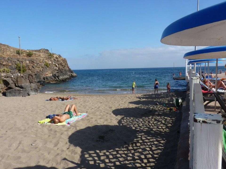 Beach-Front Tenerife Sth Sea And Pool View Costa Del Silencio Esterno foto